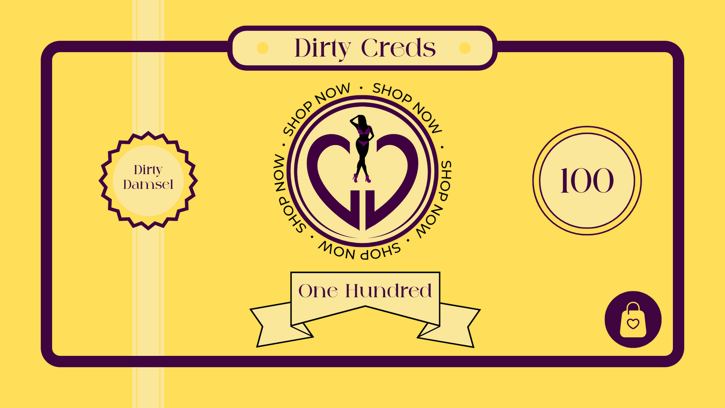 Dirty Creds (Digital Gift Cards)