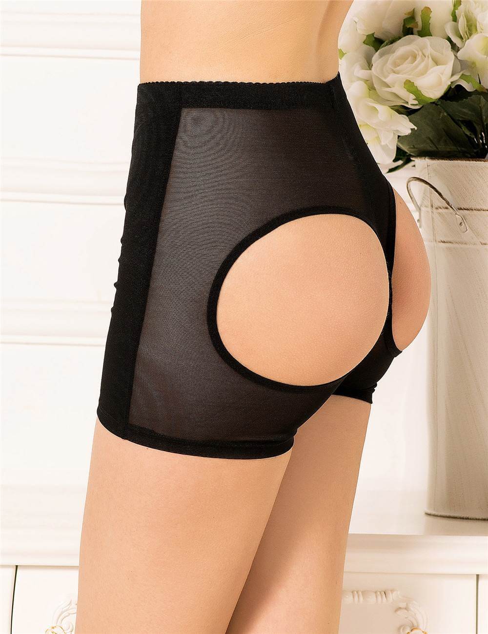 Butt Lifter Cutout Bootyshort