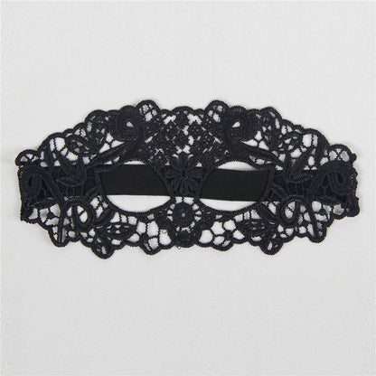 Secrets Black Lace Eye Mask