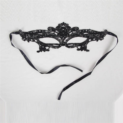 Enchanting Black Lace Eye Mask