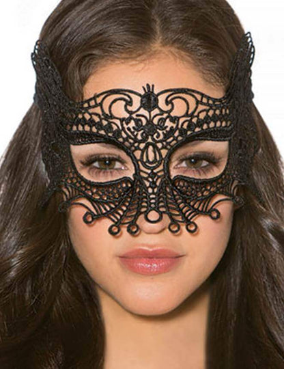 Bat Black Lace Eye Mask