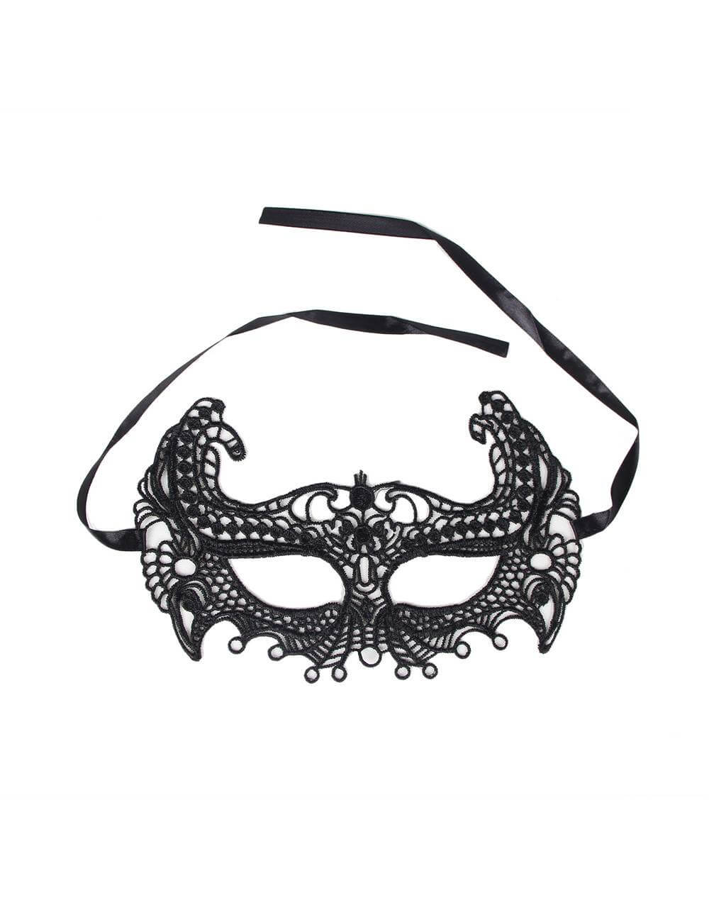 Bat Black Lace Eye Mask