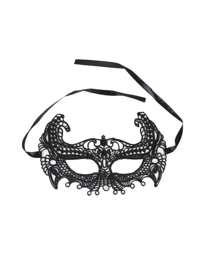 Bat Black Lace Eye Mask