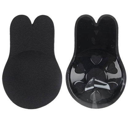 Strapless Rabbit Ear Breast Lift Up Invisible Self Adhesive Nipple Covers