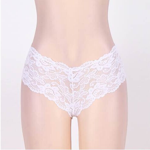 Sexy Floral Lace Panties 4 in 1 Set