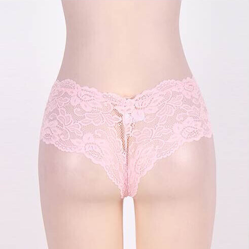 Sexy Floral Lace Panties 4 in 1 Set