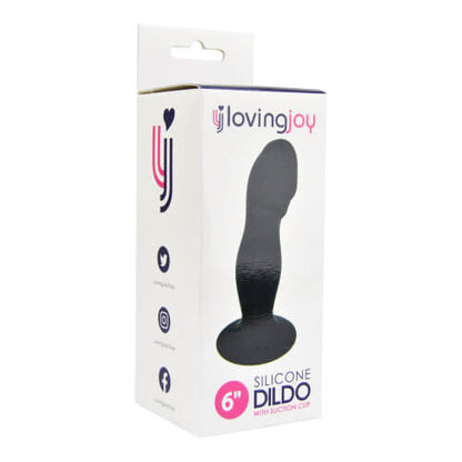 Loving Joy 6 Inch Silicone Dildo with Suction Cup