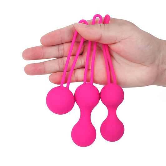 Silicone Kegel Balls (Set of 3)