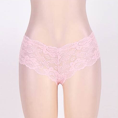 Sexy Floral Lace Panties 4 in 1 Set