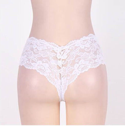 Sexy Floral Lace Panties 4 in 1 Set